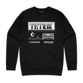 7-ELEVEn®   TETRIS® Monochrome Crewneck