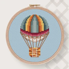 Air Balloon 8 - PDF Counted Cross Stitch Pattern