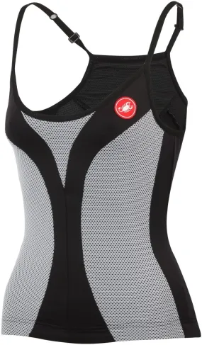 Castelli Ipnosi Sleeveless Top - Black-White